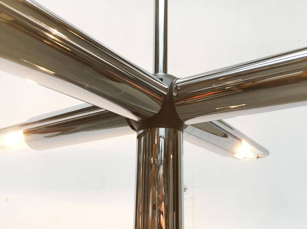 German chandelier Space Age by Kinkeldey