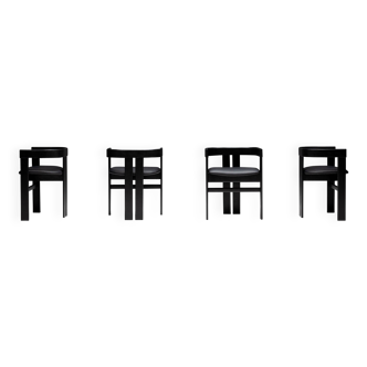 Pigreco chairs by Tobia Scarpa for Tacchini, Italy, 1960s