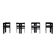 Pigreco chairs by Tobia Scarpa for Tacchini, Italy, 1960s