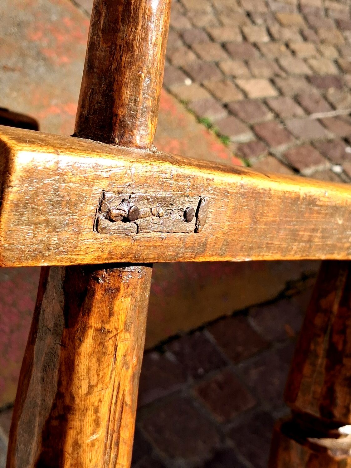 Authentique chaise du chef Baoulé Côte d'ivoire Afrique, art brut