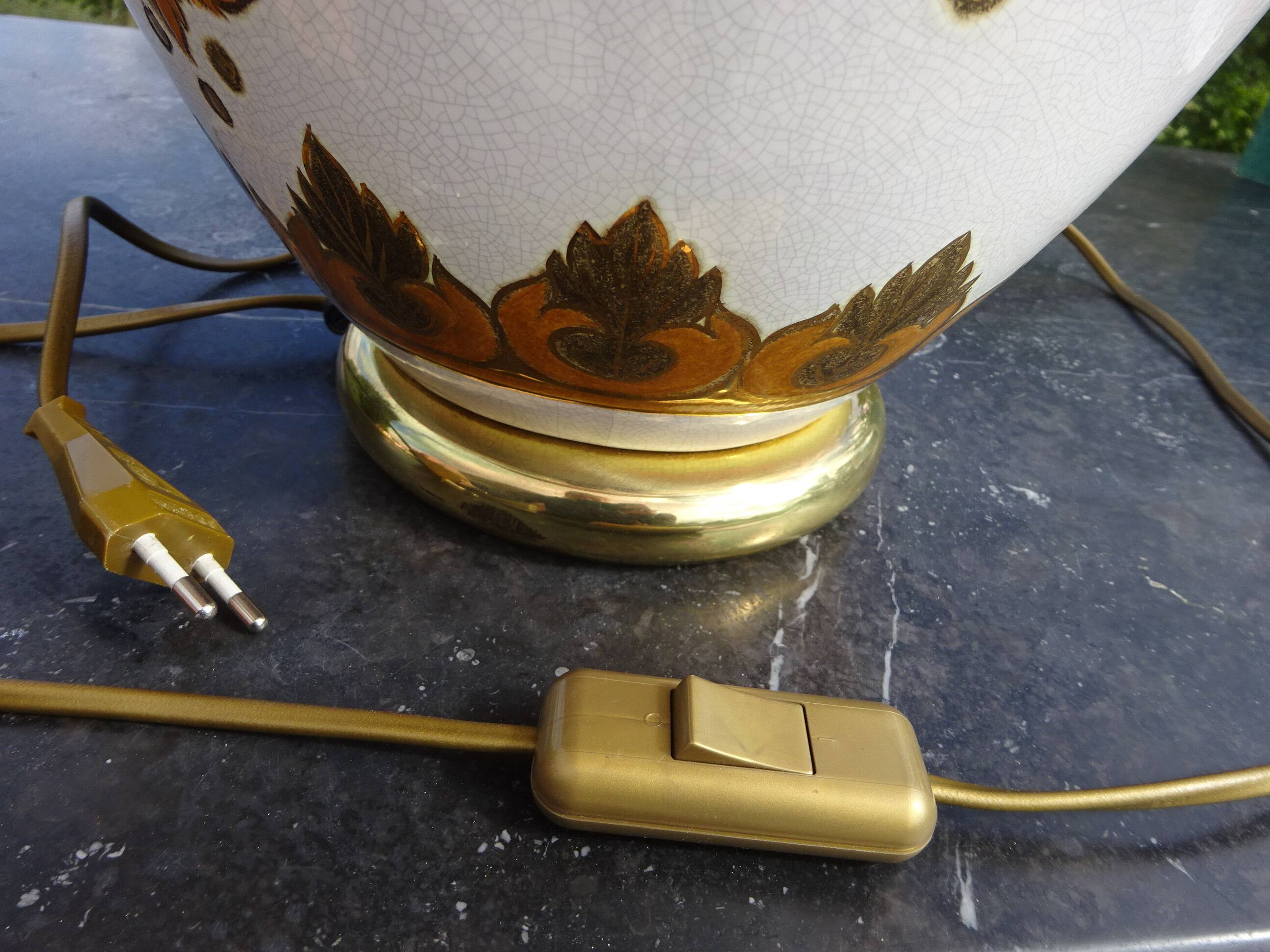 Large Louis Drimmer floor lamp, 74 cm in height.