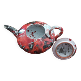 Moroccan terracotta teapot