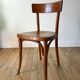 Thonet bistro chair in curved wood early twentieth century