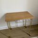 Vinyl rack trolley on wheels