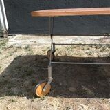 90's rolling coffee table