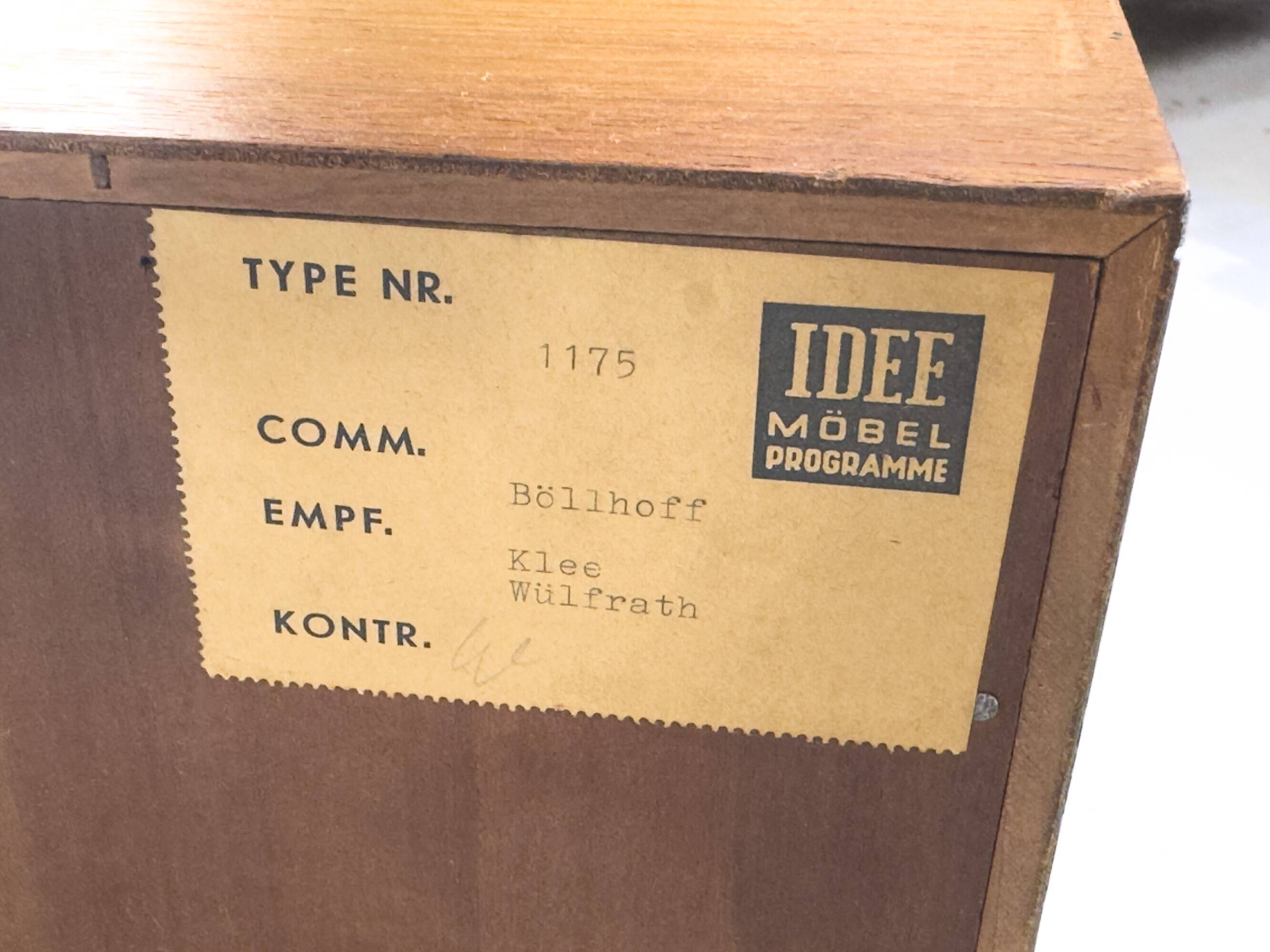 Vintage Teak Sideboard from Idee Möbel, 1960s