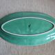 Grand plat poisson vert Sarreguemines vintage