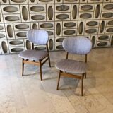 Paire de chaises de Louis Van Teefelen