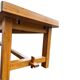 Table de ferme en chêne massif avec rallonges 2m20/3m20