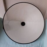 White metal pendant light