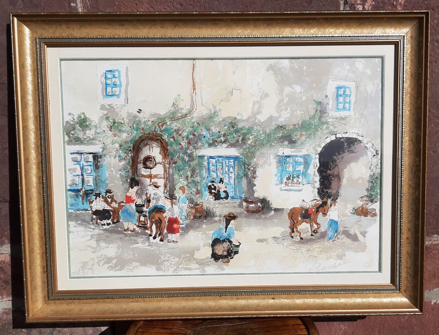 Urban Huchet lithograph (Signed and numbered)