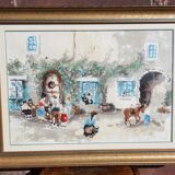 Urban Huchet lithograph (Signed and numbered)