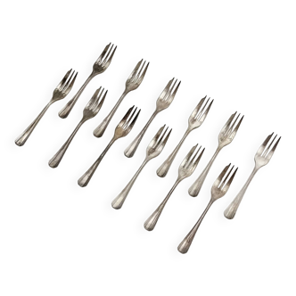 Christofle oyster forks 12 pieces