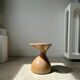 Solid wood sofa end