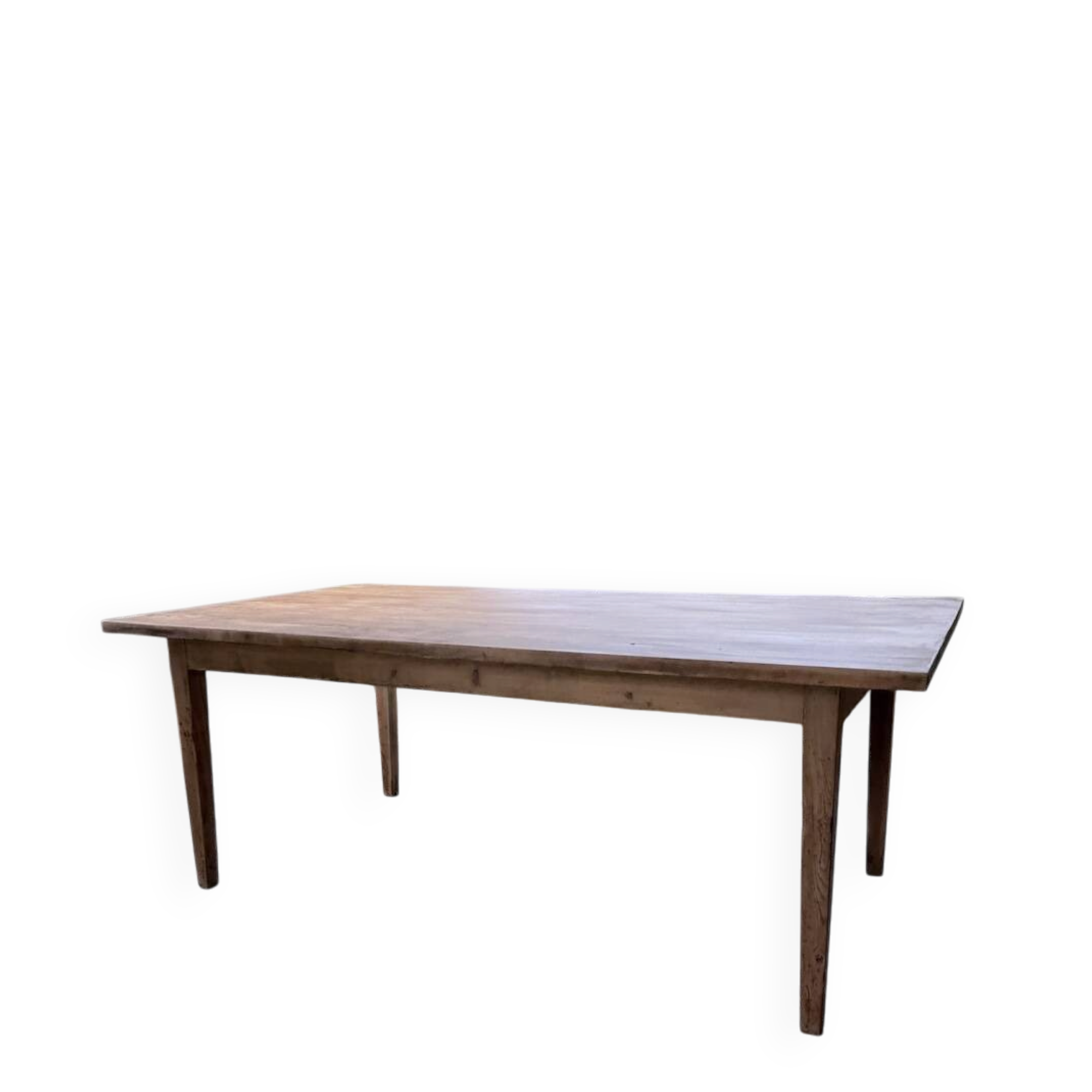 Farm table pitch pine 2 x 1 m from the 1950s