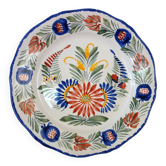 HB Henriot Quimper earthenware plate 1950s