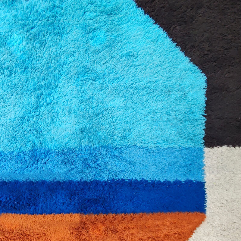 1970s Space Age Rug by Desso