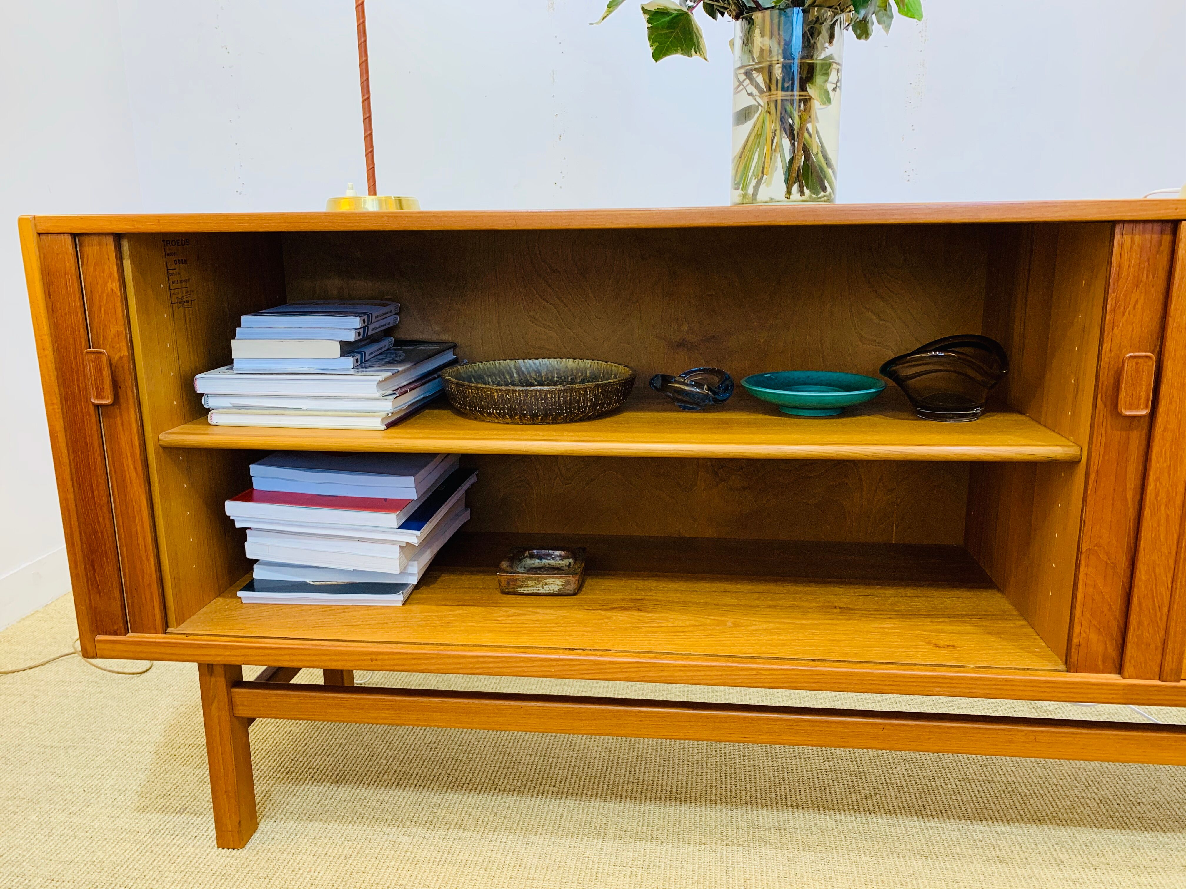 Teak  sideboard Oden model, by Nils Jonsson for Troeds, 60s