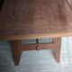 René Gabriel dining table, Reconstruction period