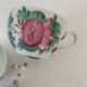 4 tasses scandinaves peintes main Arnold Wiig - Ostfriesland années 50-60