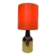 Large glazed ceramic art table lamp by Bjørn Wiinblad for Rosenthal, 1960s