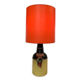 Large glazed ceramic art table lamp by Bjørn Wiinblad for Rosenthal, 1960s