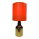 Large glazed ceramic art table lamp by Bjørn Wiinblad for Rosenthal, 1960s