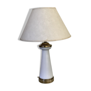 lampe de table opaline