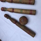 Quilles en bois 1920 environ