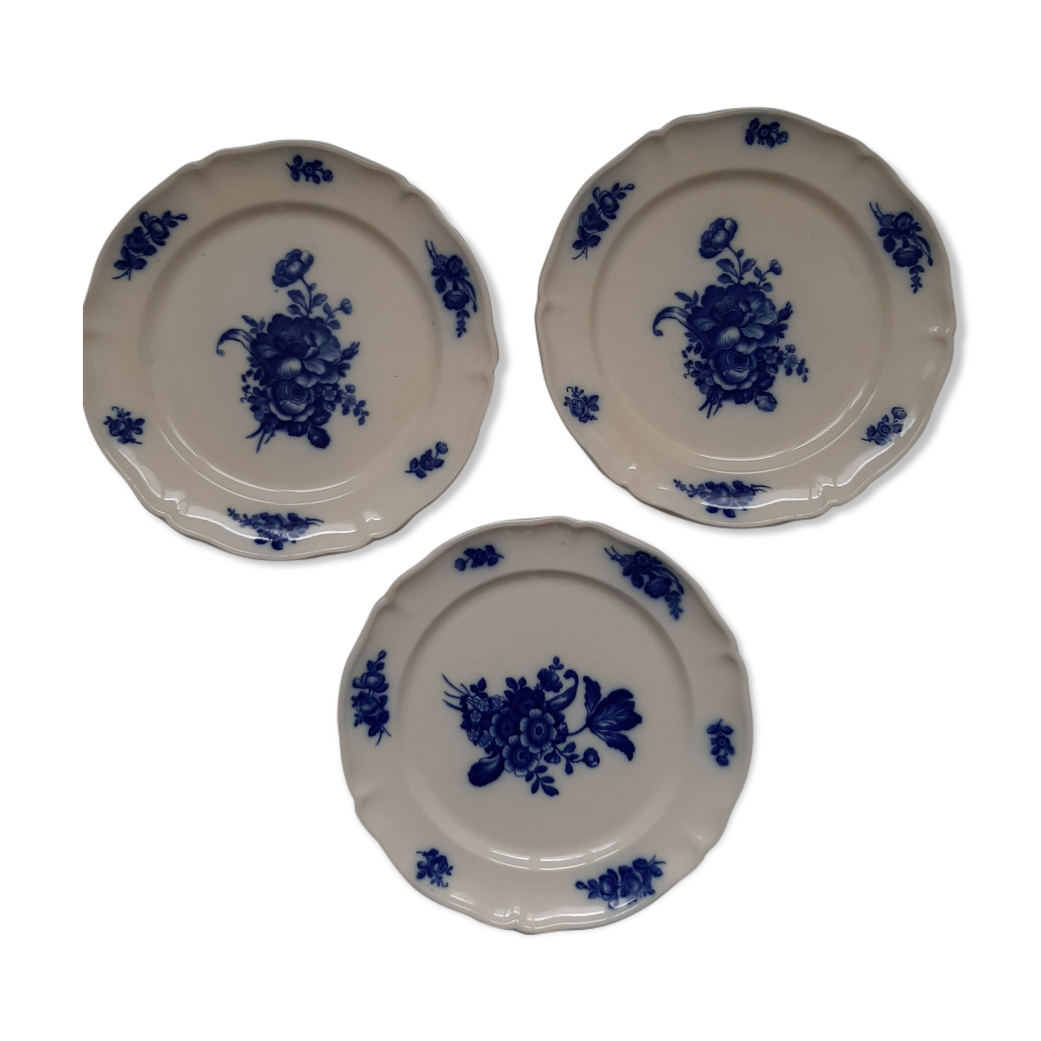 Old plates Mettlach Villeroy and Boch