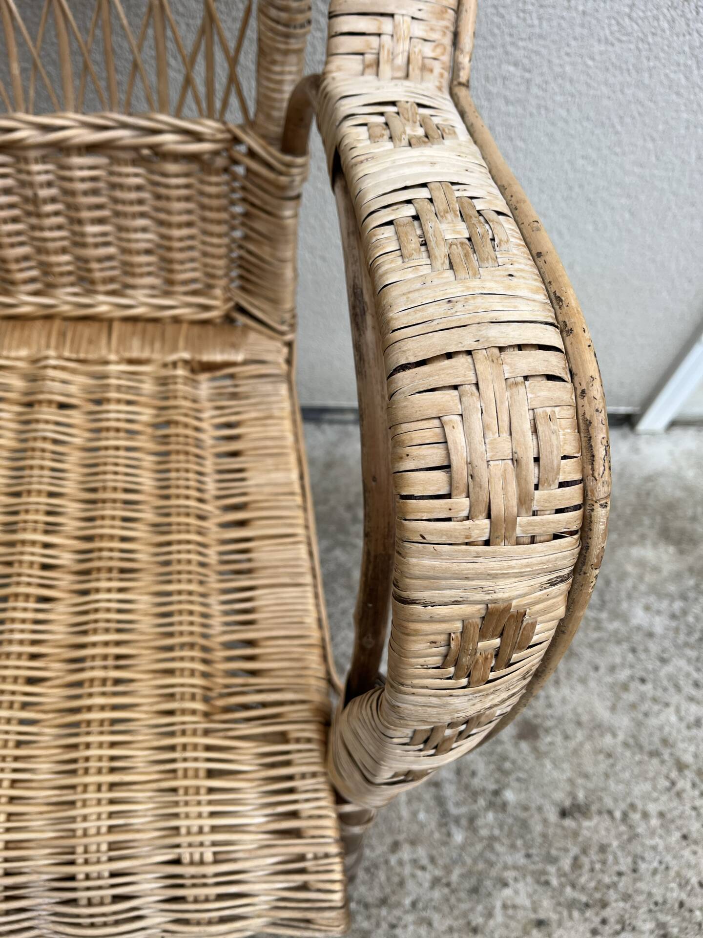 Fauteuil en rotin 