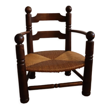 Fauteuil bas de cheminée