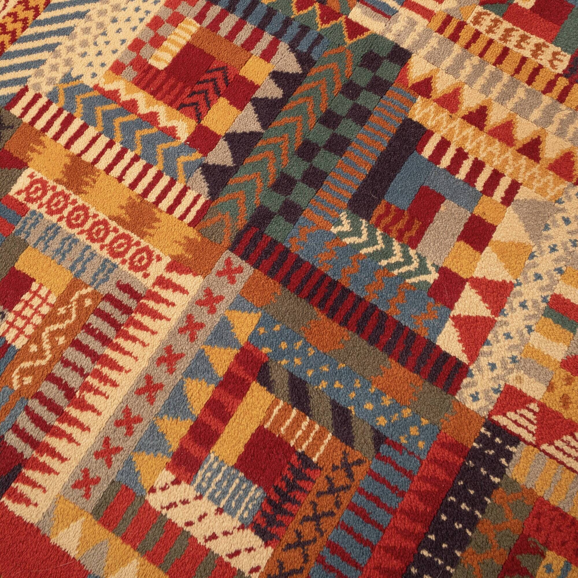Orion T101 wool rug by Ottavio Missoni for Missoni, 1991