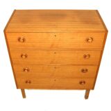 Chiffonnier scandinave en teck Suède 1960