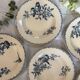 Lot assiettes Favori Sarreguemines
