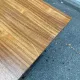 Mid-Century wooden and steel folding table brown 1970 120x70cm