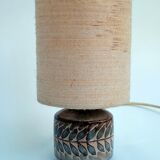 Small ceramic table lamp Vallauris signed YC Yves Clément