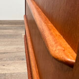 Scandinavian teak chest of drawers with 4 drawers