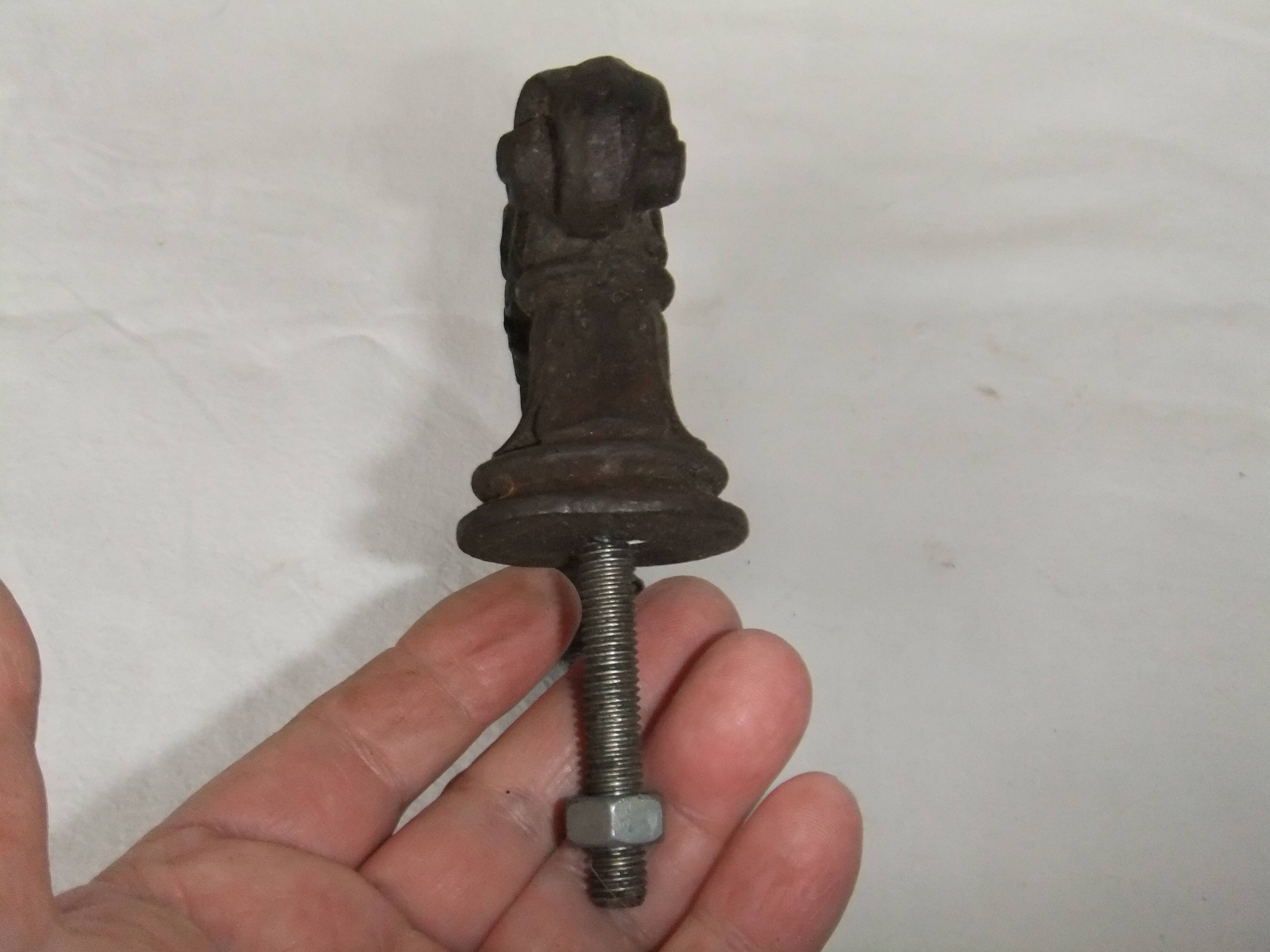 Cast iron door handle