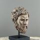 Sculptural bust in bronze on a base, 20th century