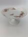 Footed Cup Servant in Limoges Porcelain Floral Decoration Gold Gilding
