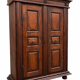 Rustic Alsatian armoire from the 17th century, Louis XIV period 1680/1