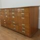 Craft furniture, drawer counter, oak