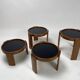 Tables basses Model 780 par Gianfranco Frattini pour Cassina, Italie, années 1960, ensemble de 4.