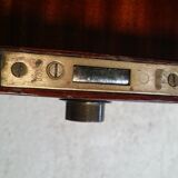 English mahogany leather desk