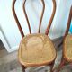 Two bistro chairs