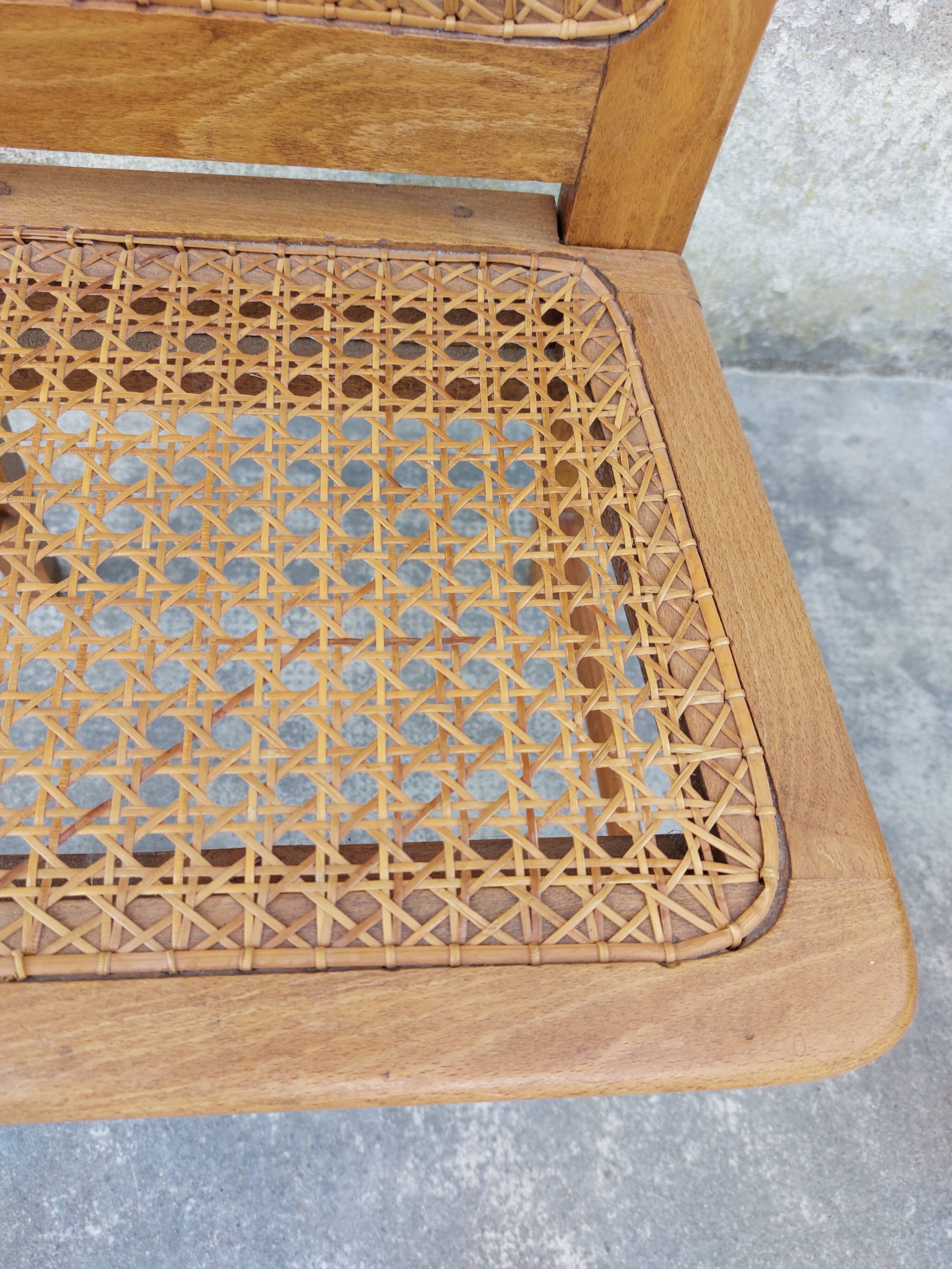 Children's chair in old canning 1950