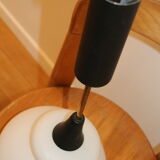 Opaline suspension lacquered steel and brass