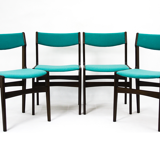 A set of 4 danish chairs