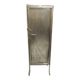 Industrial metal column cabinet.